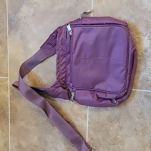 eBags Crossbody Travel Purse Purple